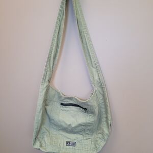 Y2K PRANA Large Lightweight Crossbody Canvas Shoulder Bag